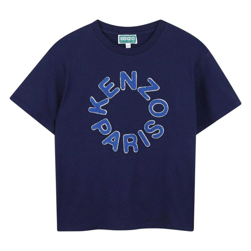 Kenzo Childrens/Kids Logo T-Shirt / Navy Blue